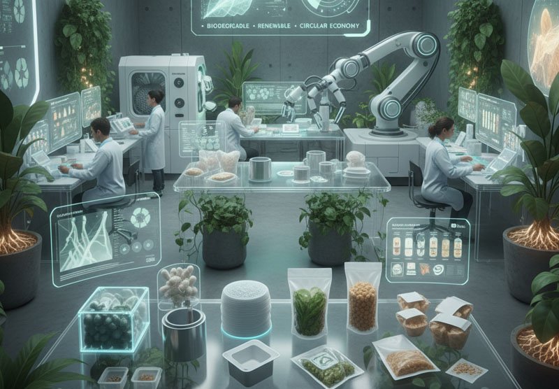 future eco packaging materials lab