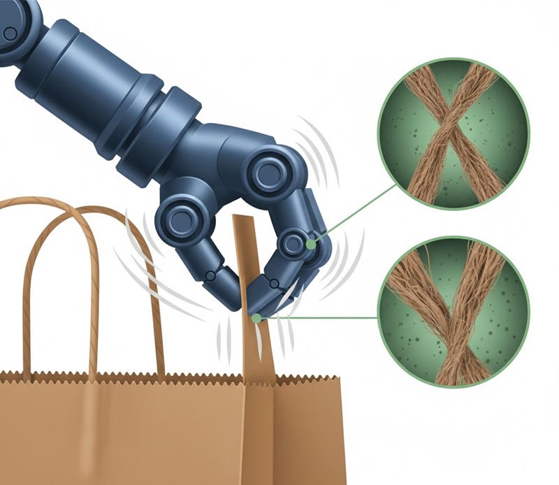 Odporność na rozerwanie i pęknięcie toreb papierowych3