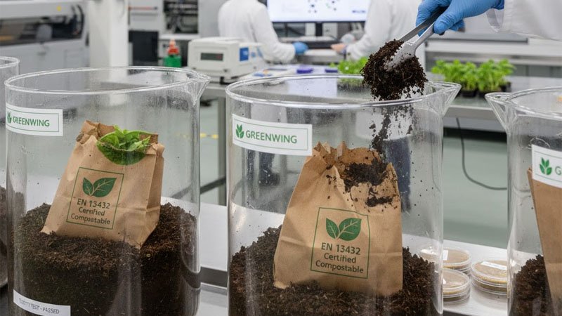 Compostable vs Recyclable Paper Bags 1