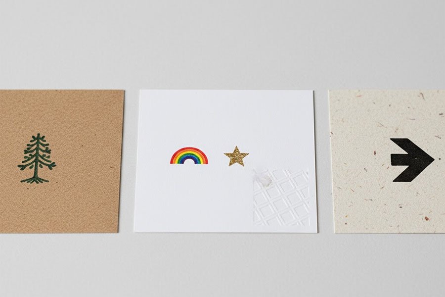 paper printing effects comparison