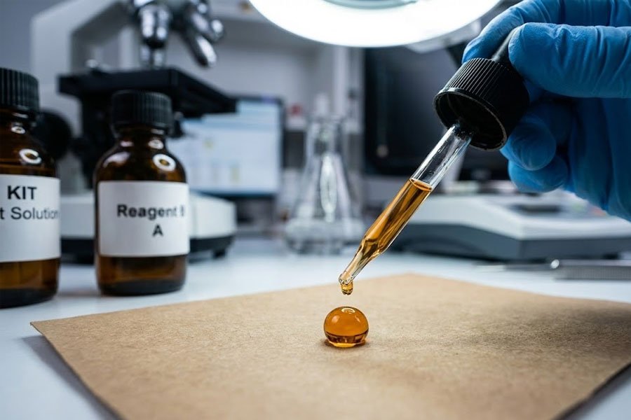 Oljebeständiga belagda papperspåsar 2