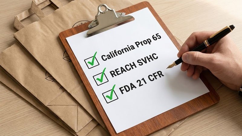 종이 봉지 수출 규정 준수 3