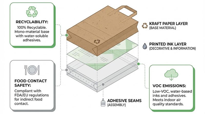 Bläck och lim påverkar hållbarheten