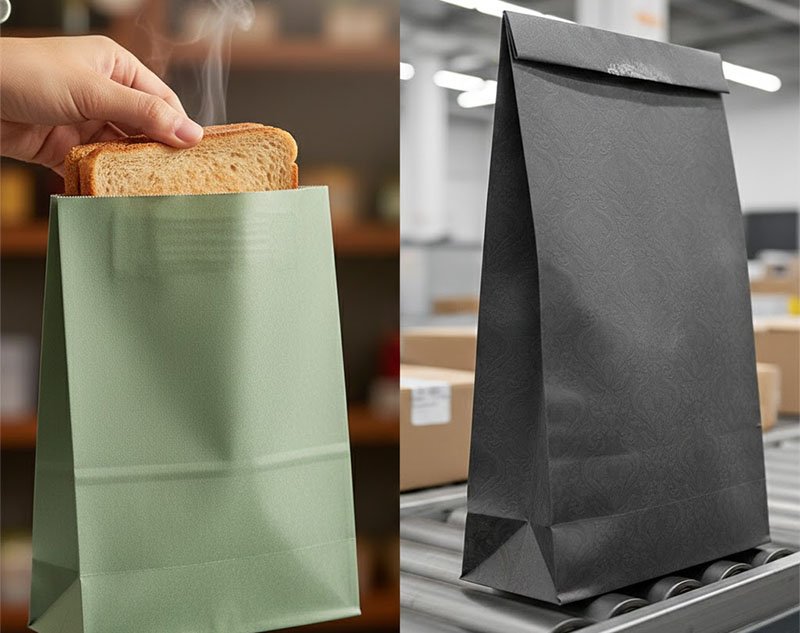 Belagte poser til holdbarhed inden for takeaway og e-handel