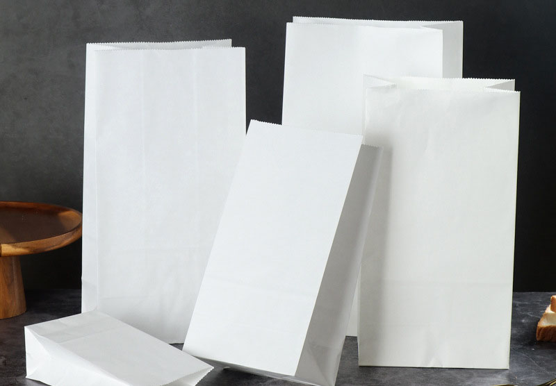 Bolsas de papel kraft blancas 5