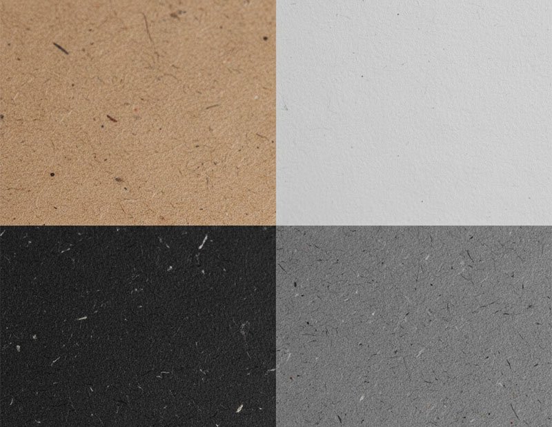 Hvid sort brun kraftpapir tekstur nærbillede