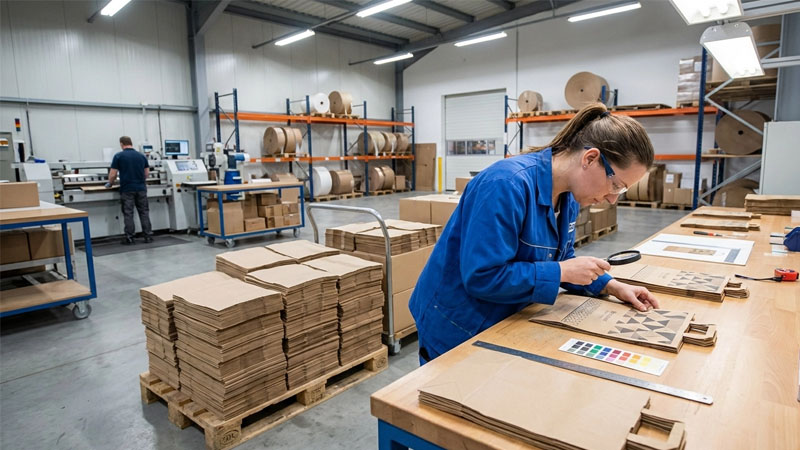 factory quality control inspection for paper bags