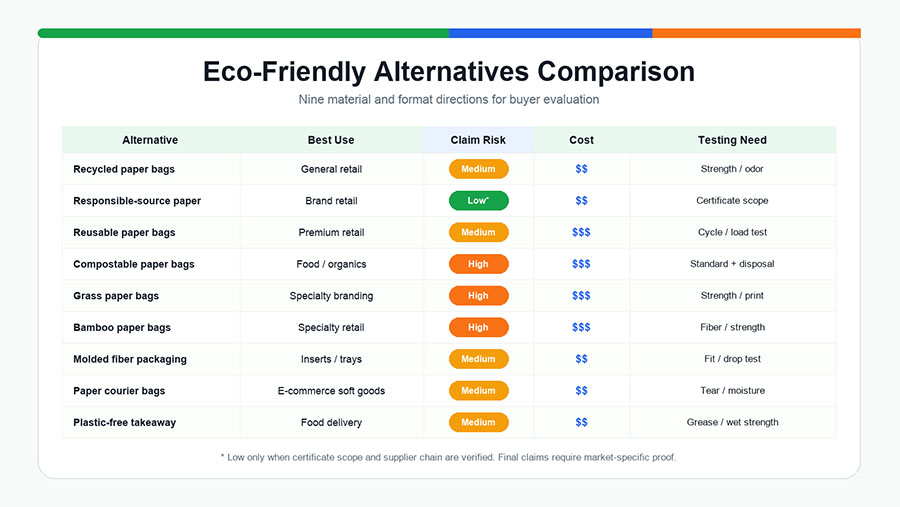 10 alternatives comparison