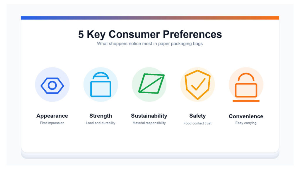 10 five consumer preferences infographic